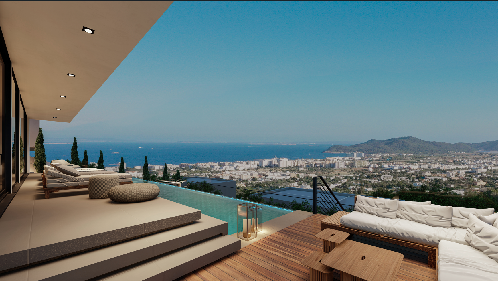Villa Cas Mut Ibiza uitzicht